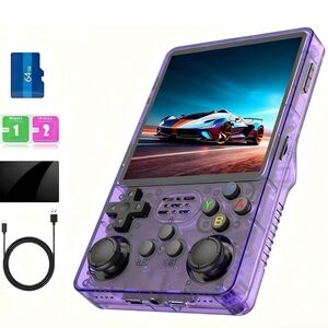 Game Console R36S Game Pad, Chip, Major And TF Card